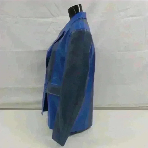 HOSBJERG Hollie Blazer - Striking Blue, Women's Size 8 - Picture 3 of 5